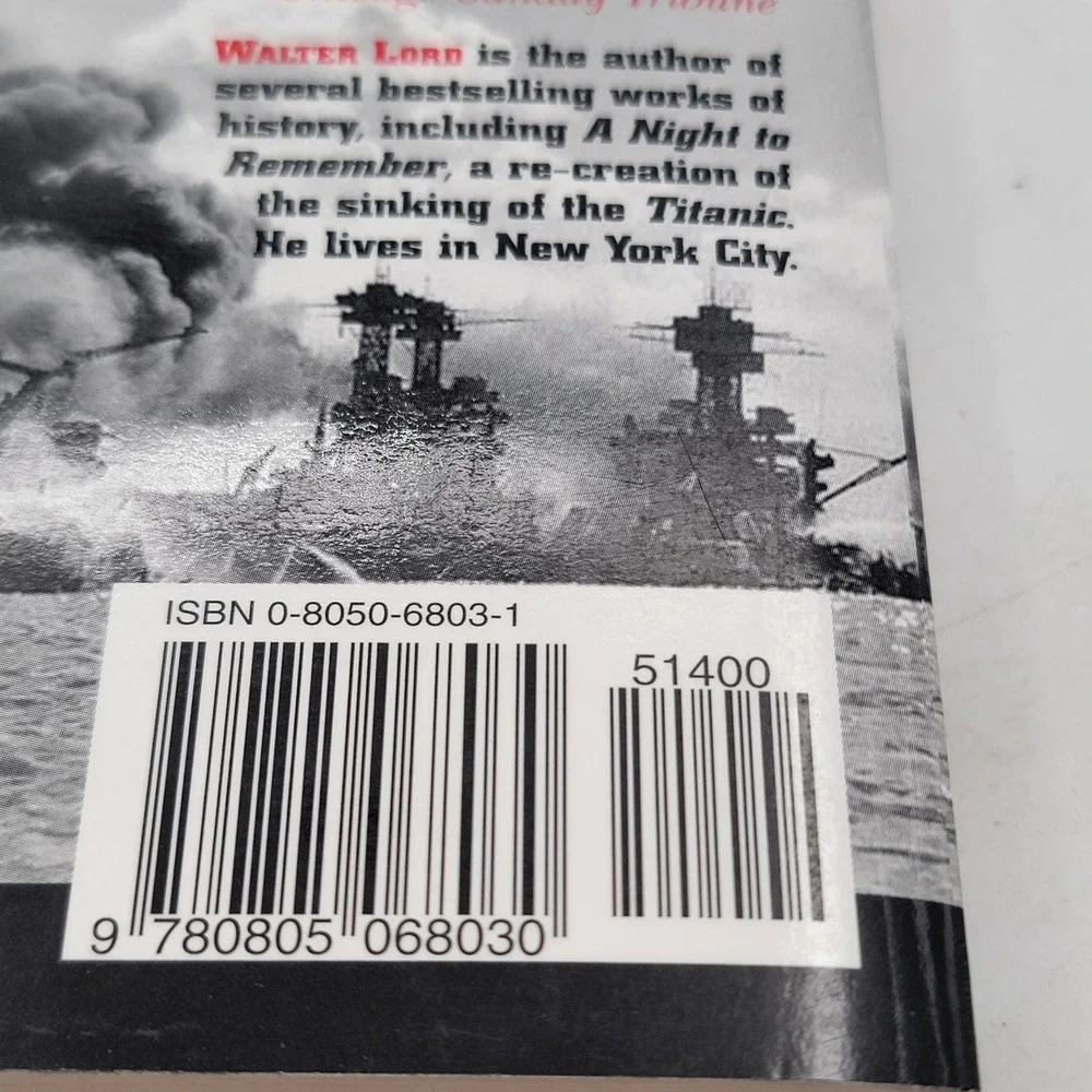 Walter Lord Day of Infamy Paperback 60th Anniversary Edition Pearl Harbor Ex